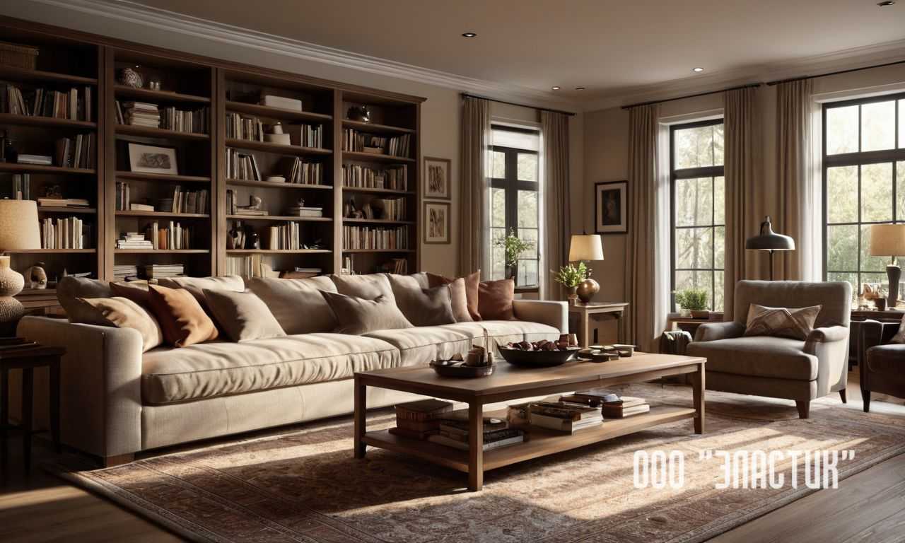 Как правильно выбрать мебель для гостиной в стиле экодизайн