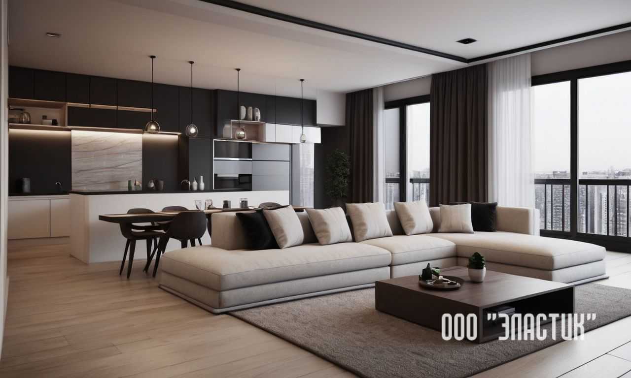 Скандинавский офис свет и простота для стильной и удобной работы