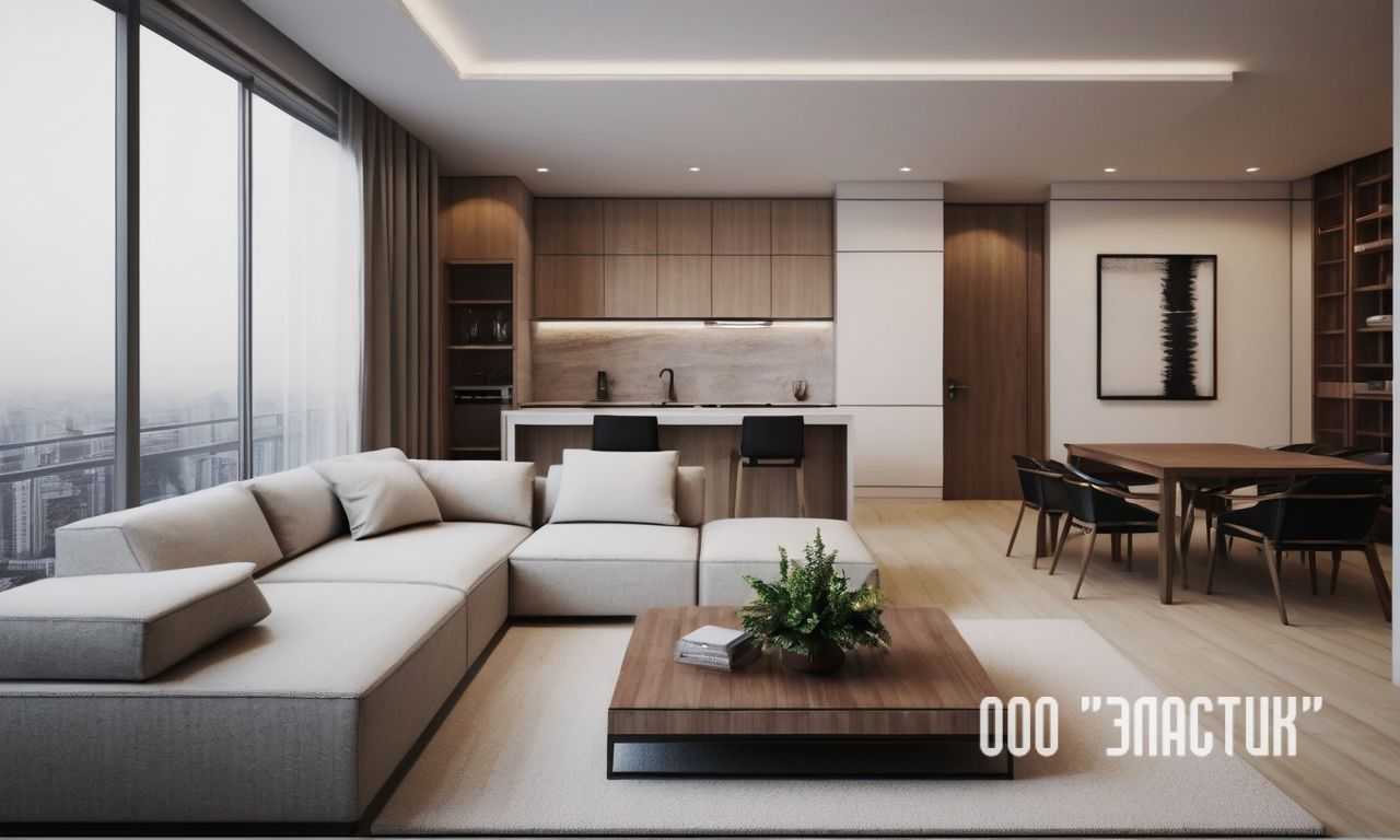 Интерьер с комнатой для прислуги для удобства и комфорта в доме