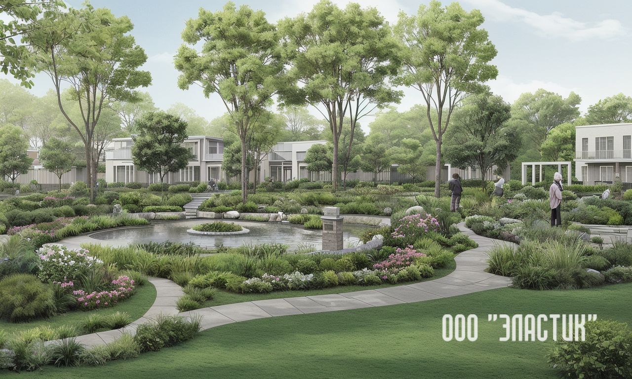 Композиции из деревьев с разной высотой для стильного интерьера