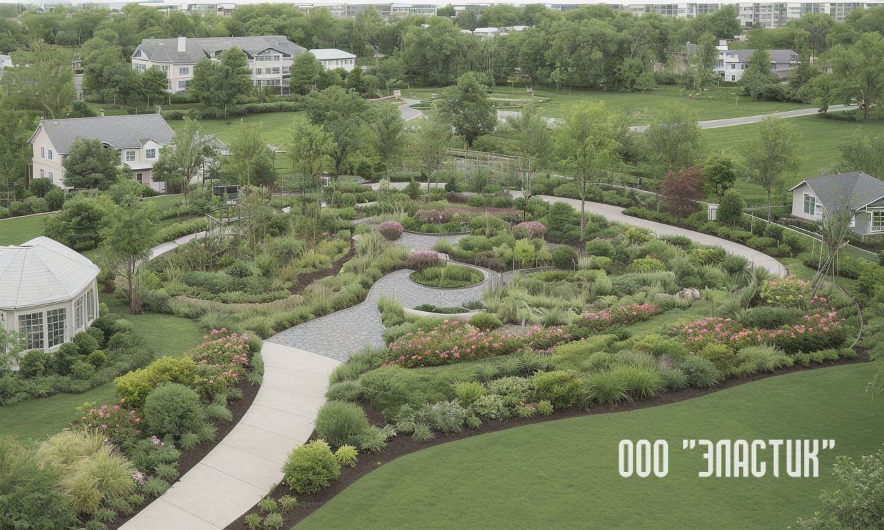 1. Выбор растений с учетом высоты мискантуса