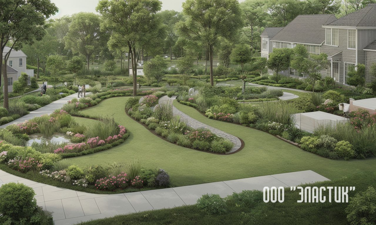 Использование лаванды для создания мягких переходов