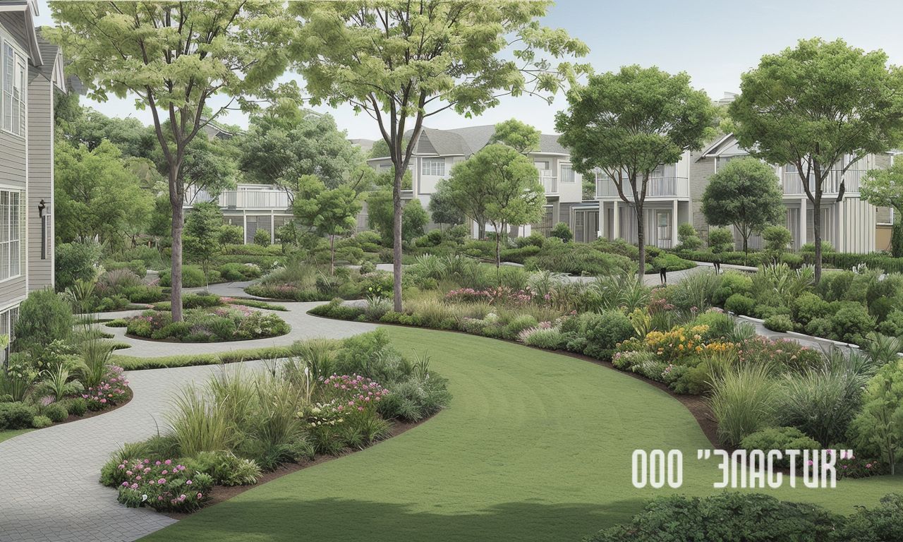 Идеи для стильного и долговечного использования бетона и металла в саду