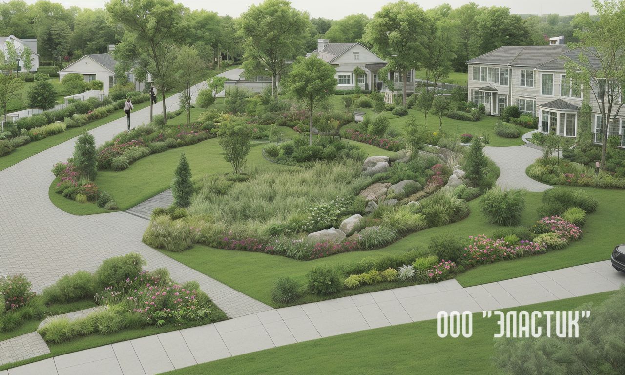 Контраст ярких цветов для оформления солнечного садового участка