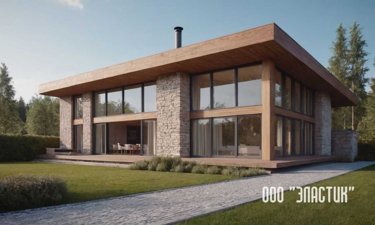 Декорирование цоколя натуральным деревом для стильного оформления вашего дома