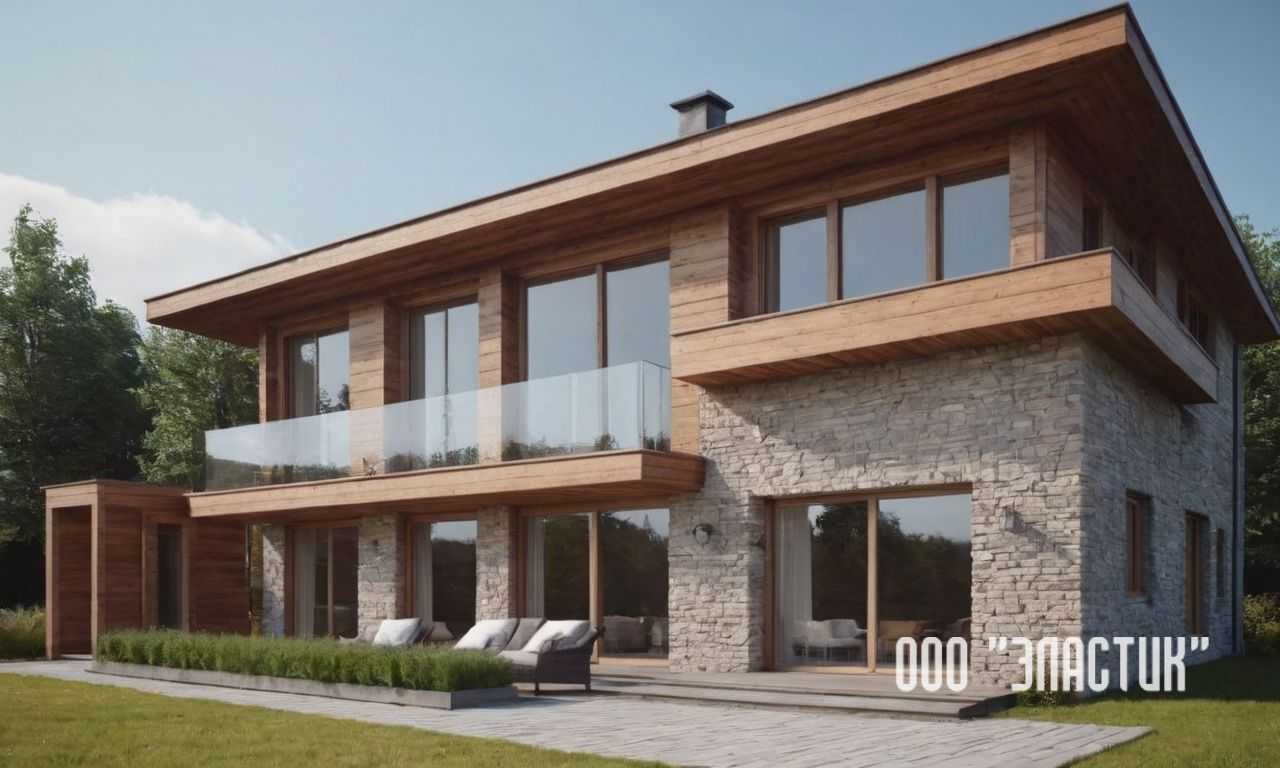 Проектирование фасадов с комбинированными материалами для уникальных зданий