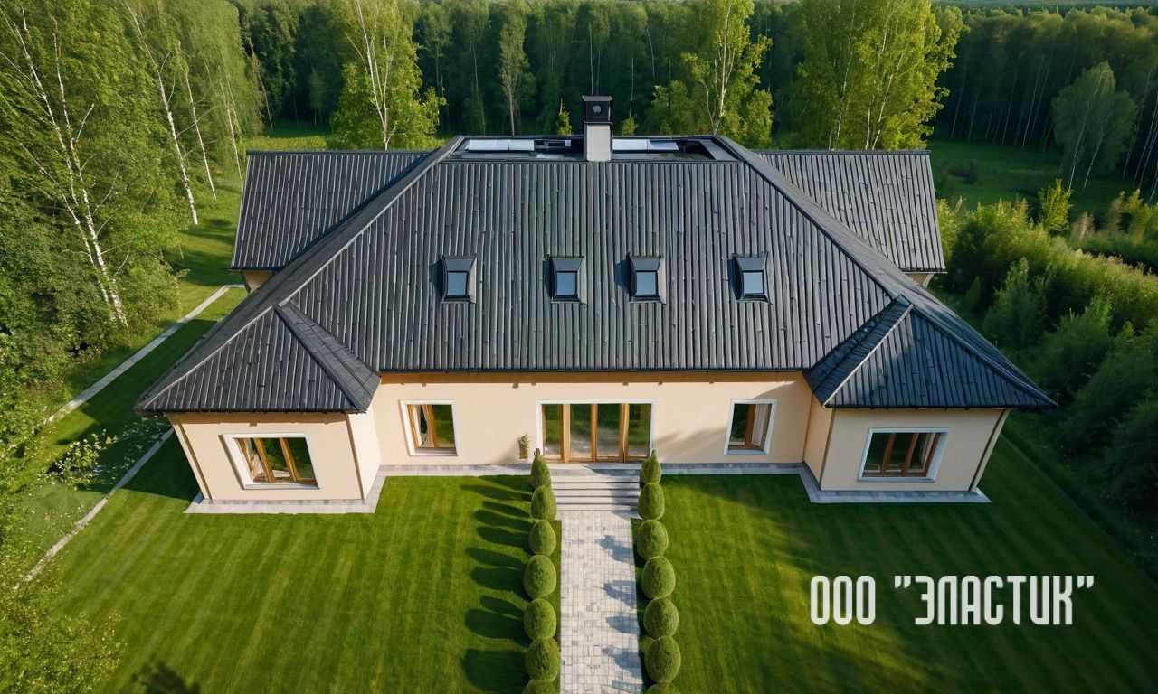 Монтаж заземляющих проводников на крышах с мансардой для безопасной эксплуатации