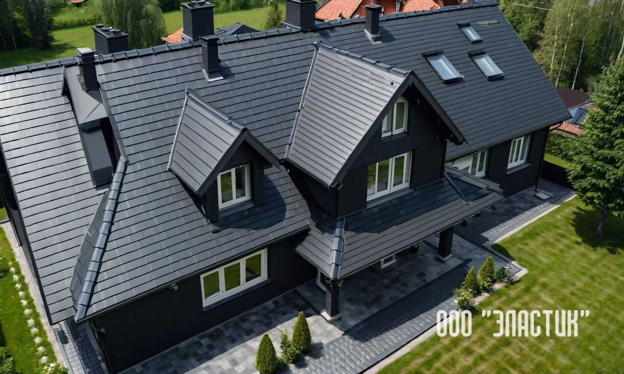 Очистка гидроизоляции от наледи и снега на крыше для защиты кровли