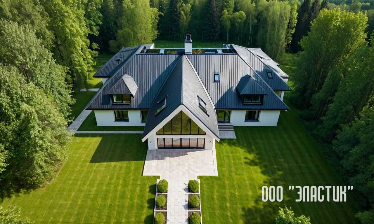 Монтаж внутреннего водостока на плоской крыше для надежного отведения воды