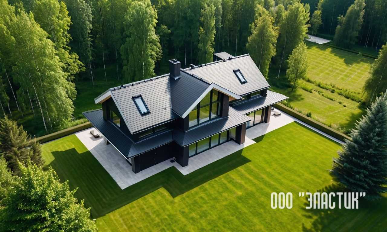 Когда и почему стоит выбрать плоскую кровлю с дренажом для вашего дома