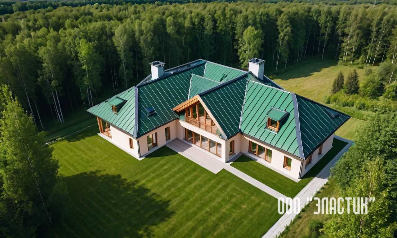 Сочетание цвета крыши с архитектурным стилем дома