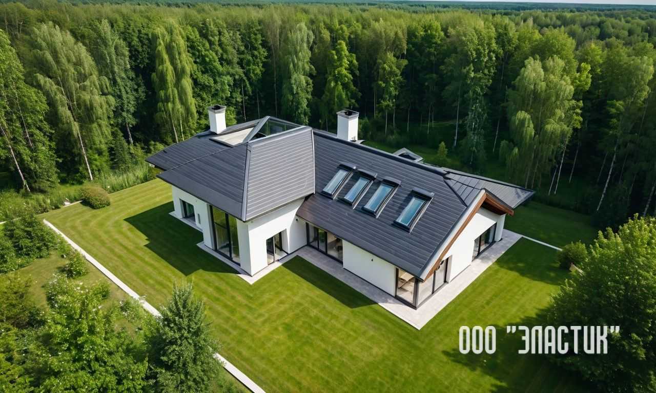 Ремонт крыши с частичной заменой металлочерепицы под ключ с гарантией