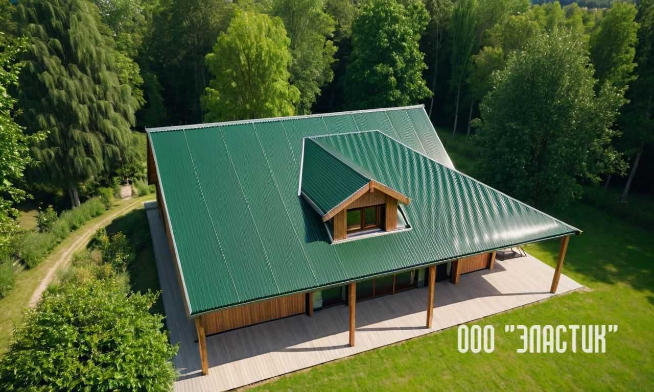 Как правильно выбрать цвет мягкой кровли для гармонии с фасадом дома