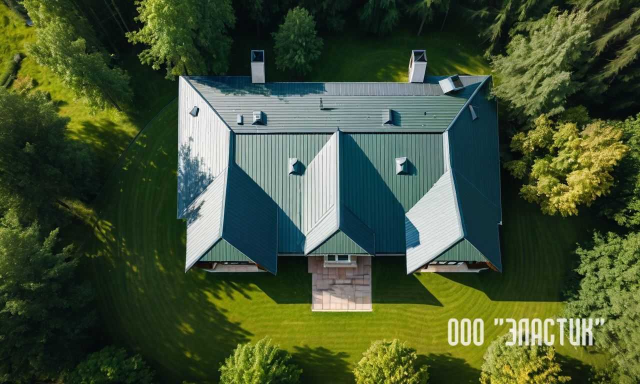 Плоская кровля с конструкцией и дренажем для надежной защиты вашего дома