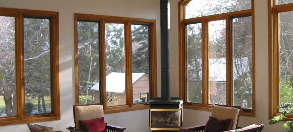 Деревянные окна: стиль и энергоэффективность.