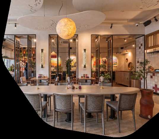 Эффективное использование пространства в дизайне интерьера ресторана
