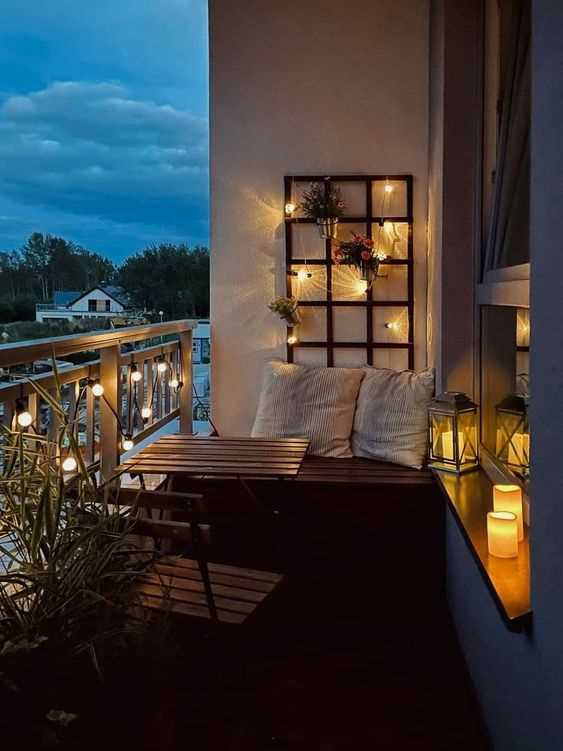 Идеи дизайна балкона: превратите его в уютное место для отдыха