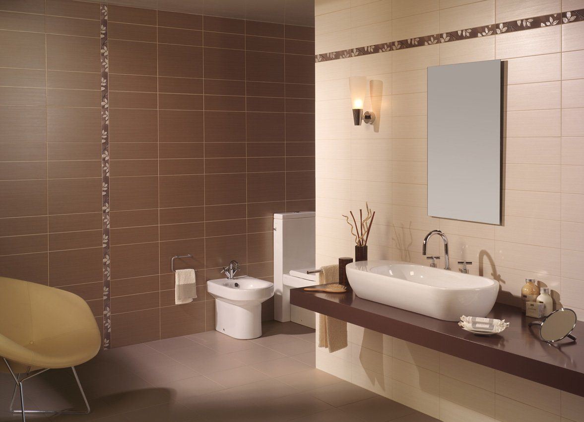 Матовую или глянцевую плитку использовать для отделки ванной комнаты?
