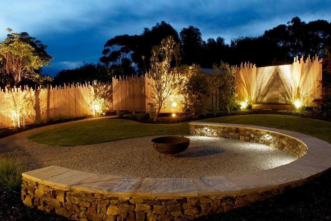 Подсветка в саду: создание романтической атмосферы и безопасности